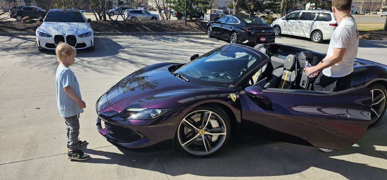 Xcancer Ferrari ride